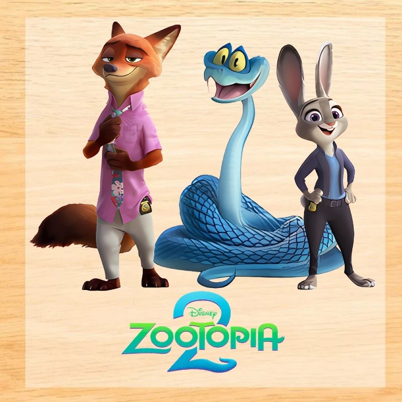 สติ๊กเกอร์ DIY Zootopia Judy และ Nick สำหรับปริ้นเตอร์ความร้อน ตกแต่งเสื้อยืด ราคา ถูกที่สุด ดีลบีเคเค แกลเลอรีภาพที่ 8