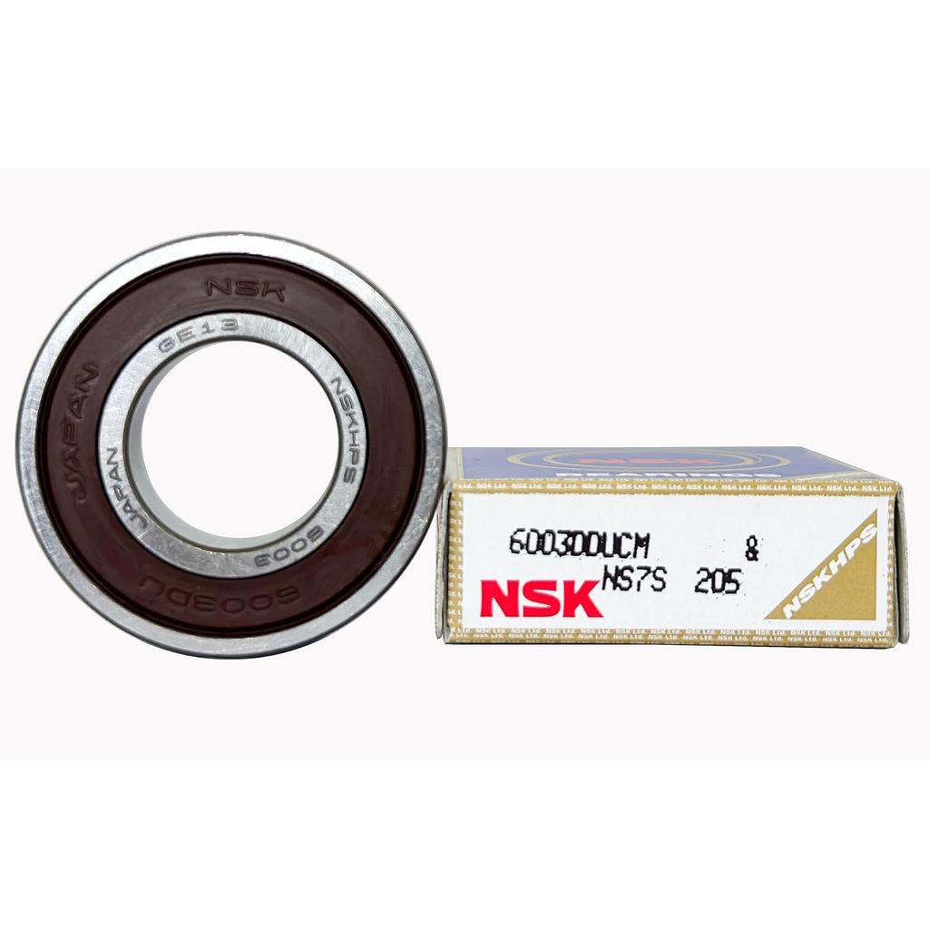 2PACK NSK 6003DDU Made in Japan 17X35X10MM ปกติ Clearance Pressed กรงเหล็กแบริ่งบอลร่องลึก