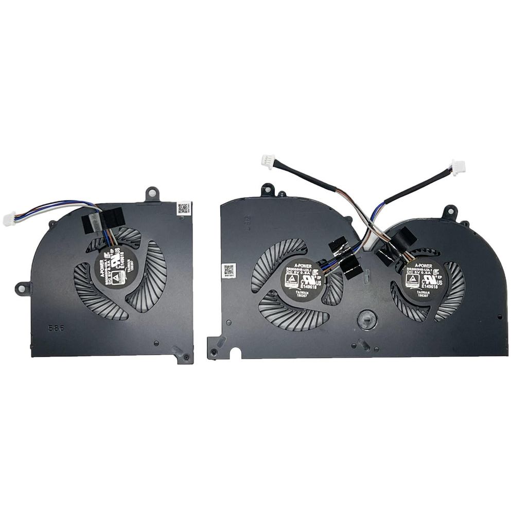 CPU GPU พัดลมระบายความร้อนสําหรับ MSI GS75 Stealth P75 Creator MS-17G1 MS-17G2 BS5005HS-U3I 17G1-CPU