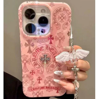 แฟชั่น เชอร์รี่ โรส คำนับ ดูเดิล เข้ากันได้กับ IPhone 16 17 7 8 14 15 Plus 13 15 14 12 11 Pro Max XR X XS Maxเคสสำหรับ