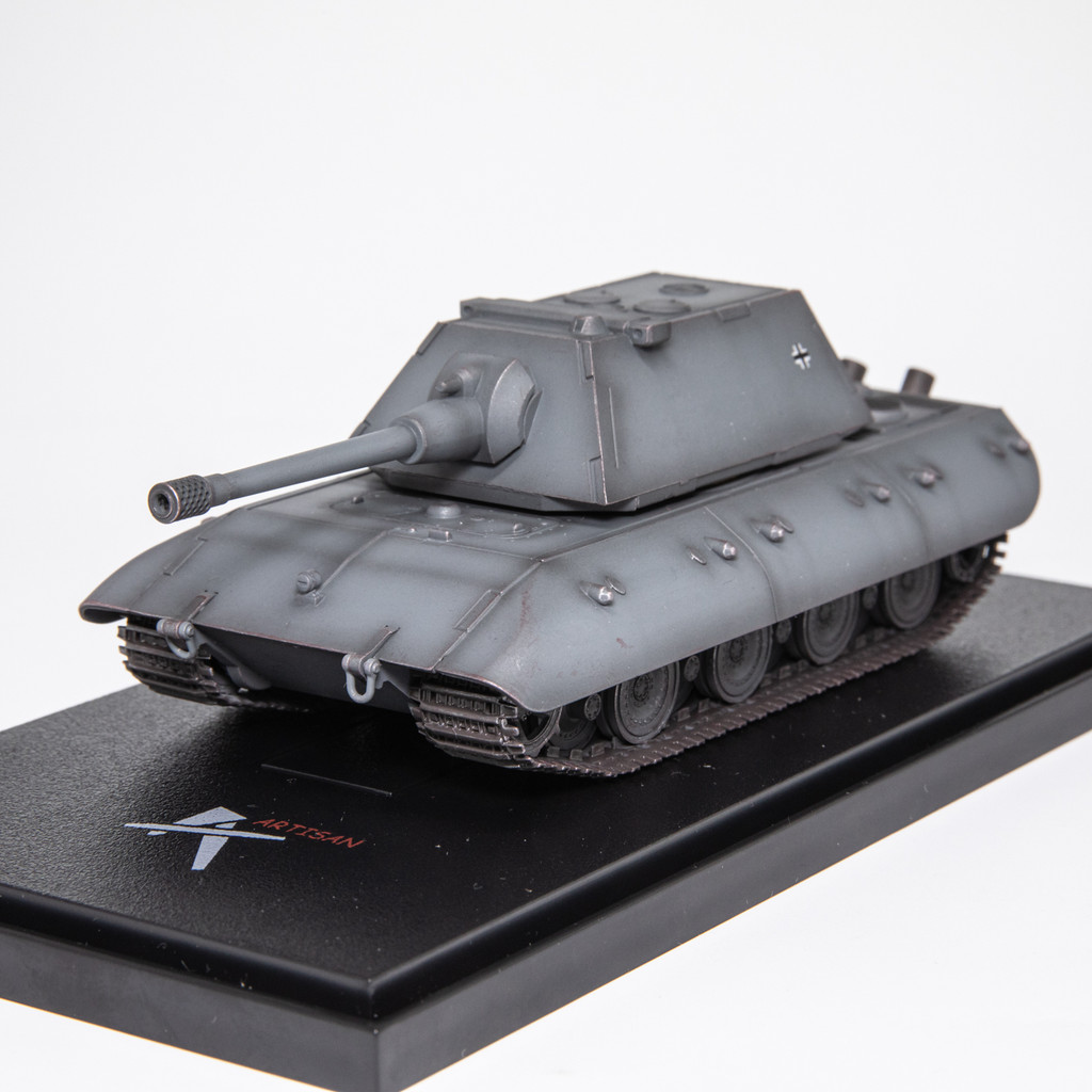 สําเร็จรูปรุ่น ARTISAN 1: 72 E100 E-100 Super Heavy Tank World สําเร็จรูปชุดตกแต่งโลหะ Barrel