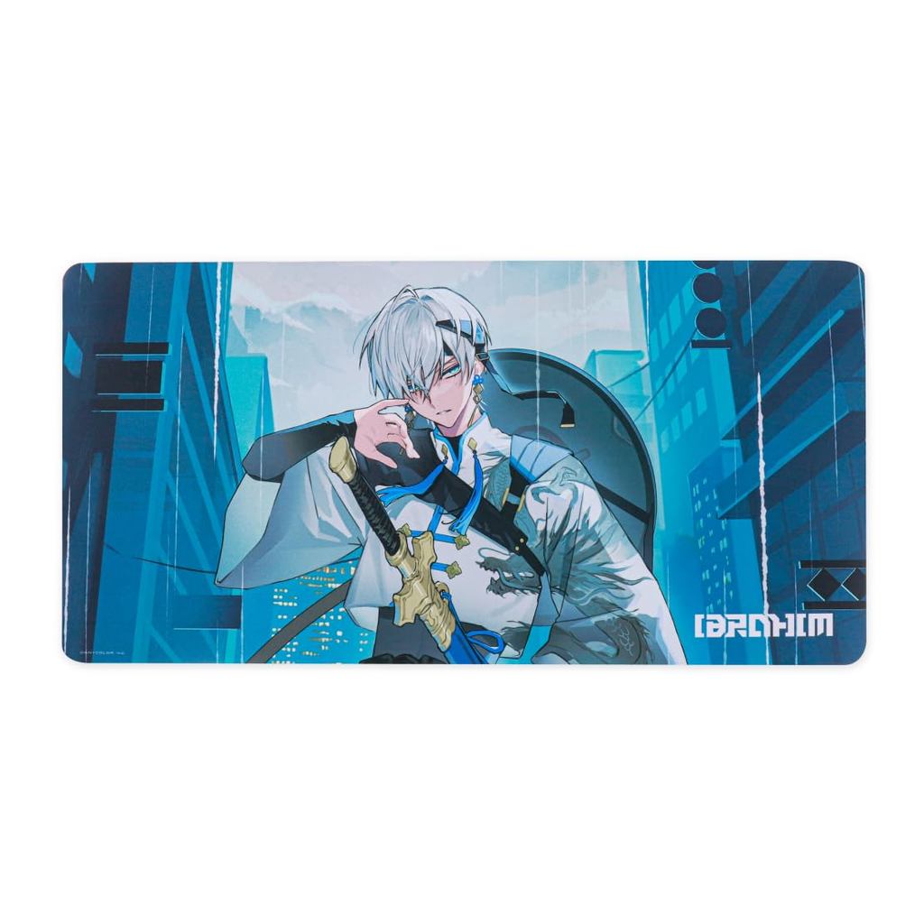 NIJISANJI Battle Mode Type: Kuzuha & Ibrahim Large Rubber Mat (Ibrahim)ㅤDirect From Japan
