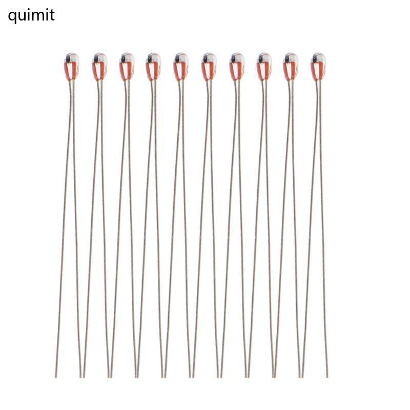 QUIM 100K NTC 3950 เทอร์มิสเตอร์อุณหภูมิลบ Coefficient NTC Thermistor 10 ชิ้น