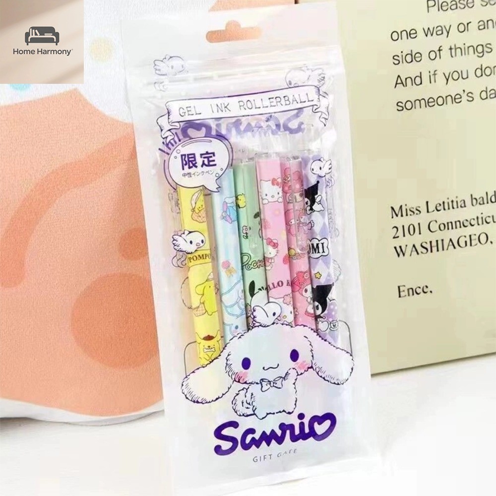 S00086 ปากกาน่ารัก ปากกาหมึกซึม ปากกาเจล ปากกาสีดํา 0.5 มม. ปากกา ปากกาที่สวยงาม