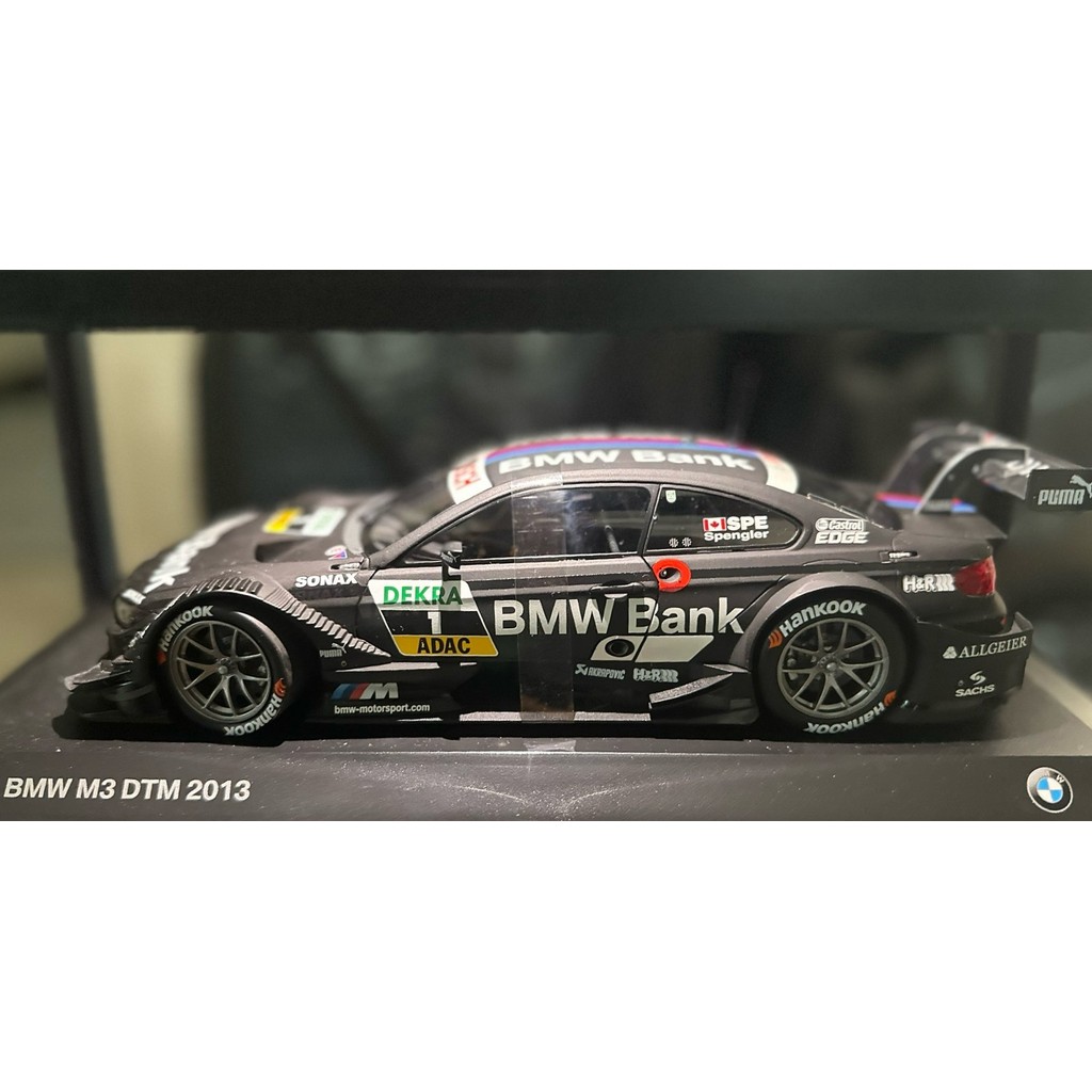 BMW Original Factory Mini Cut 1/18 BMW M3 DTM 2013 Champion Car Model No Negotiation Brand New Model