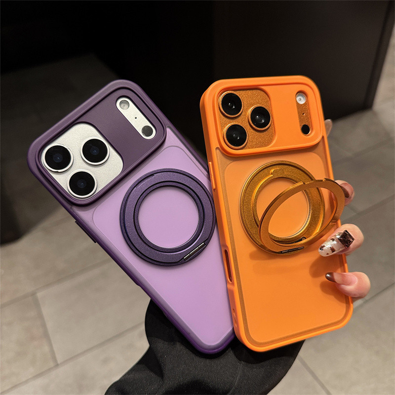 เคส Popphone เคสแม่เหล็กตั้งได้กันกระแทก สำหรับ 17 17 Air 17Pro 17ProMax Matte