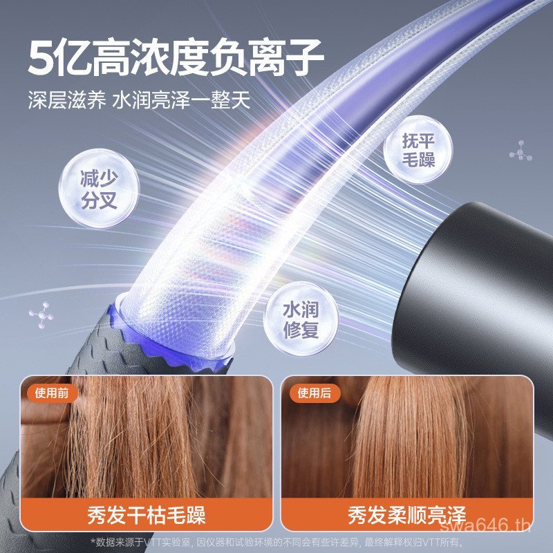 ร้านทําผมเครื่องเป่าผมในครัวเรือนแบบพกพาเครื่องเป่าผมพลังงานสูงดูแลเส้นผมความเร็วสูงเครื่องเป่าผมเคร