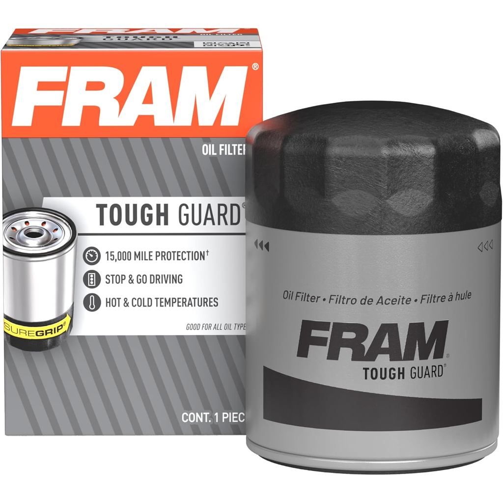 FRAM Tough Guard TG9549, 15K Mile Change Interval กรองน้ํามัน