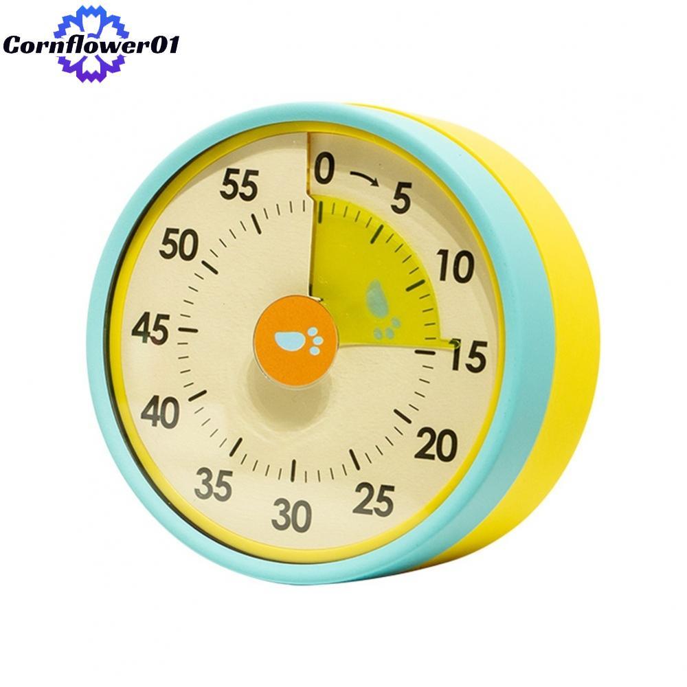 [cornflower01]Magnetic Mechanical Kitchen Timer Visual Countdown Clock with Suction Stand