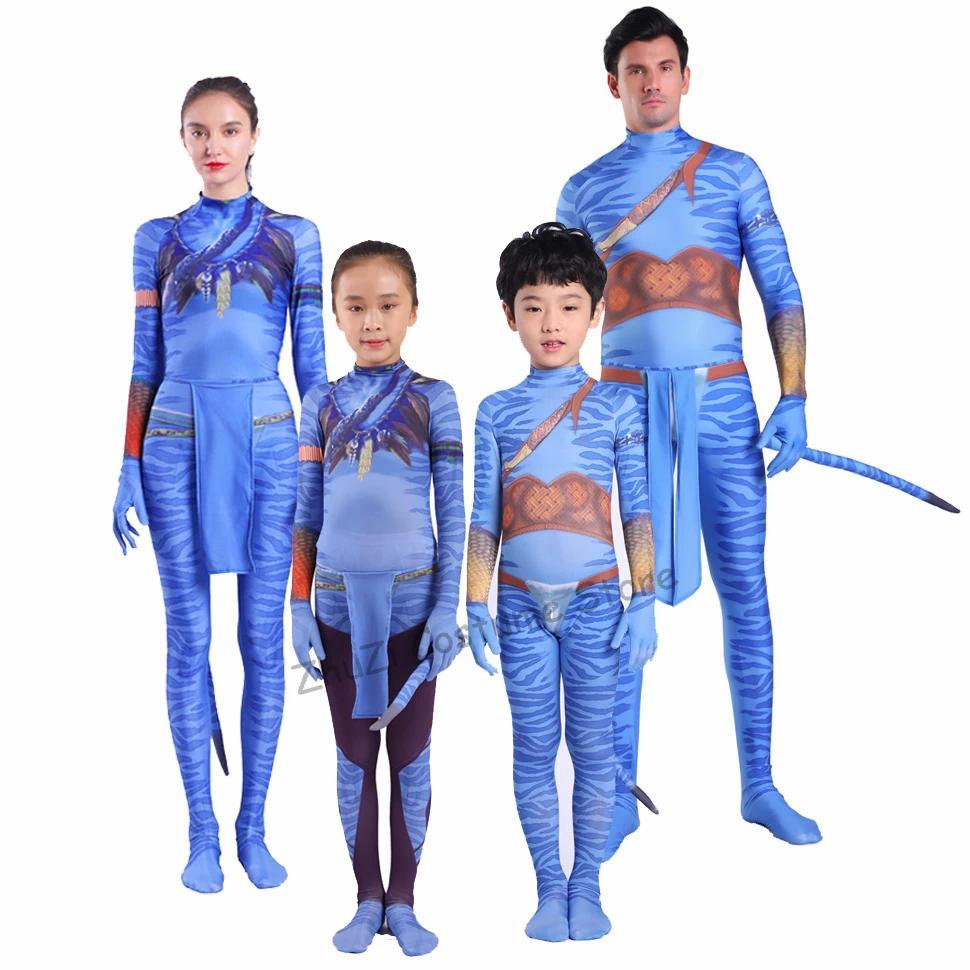 ชุดคอสเพลย์ Avatar Jake Sully สำหรับเด็กผู้หญิง เหมาะสำหรับงานฮาโลวีนและChristmas party