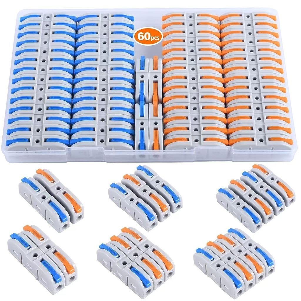 One-60 Connector Connector Connector Terminal Quick Connector เฉพาะโคมไฟ One-in Connector Outlet ก้น