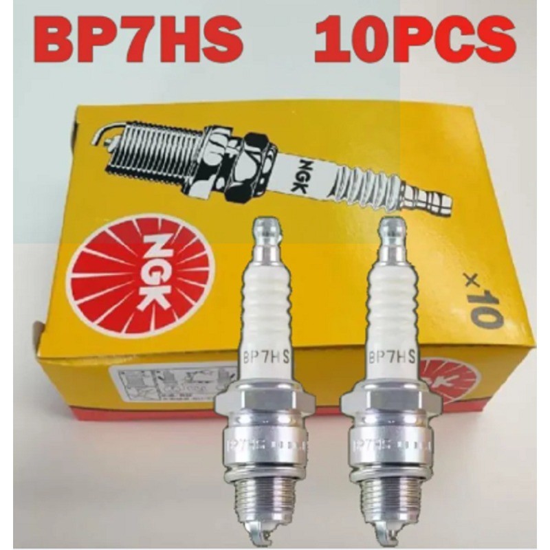 10pcs แท้ NGK หัวเทียน NGK C7HSA CPR7EA-9 BP7HS B8ES D8EA CR7EH-9 เกรดแท้ NGK Spark Plug กล่อง Lift 