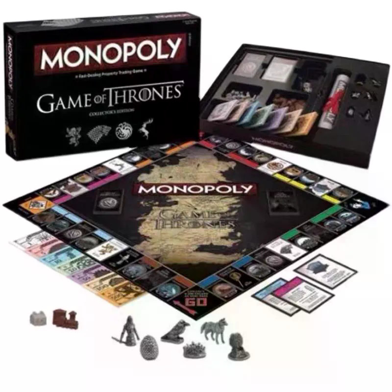 Monopoly Game of Thrones Monopoly Game of Thrones เกมกระดานภาษาอังกฤษ