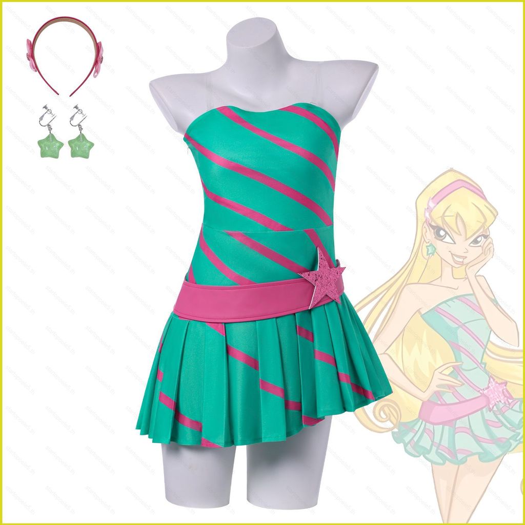 ชุดคอสเพลย์.Winx.Club.Jennifer.สำหรับ.ฮาโลวีน.และ.ปาร์ตี้