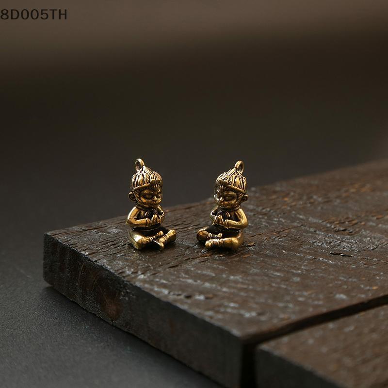 [JTS] 1 ชิ้นรูปปั้นสัตว์ 2.6 ซม.ลิง Sun Wukong รูปปั้นจี้สร้อยคอจี้ [TH]