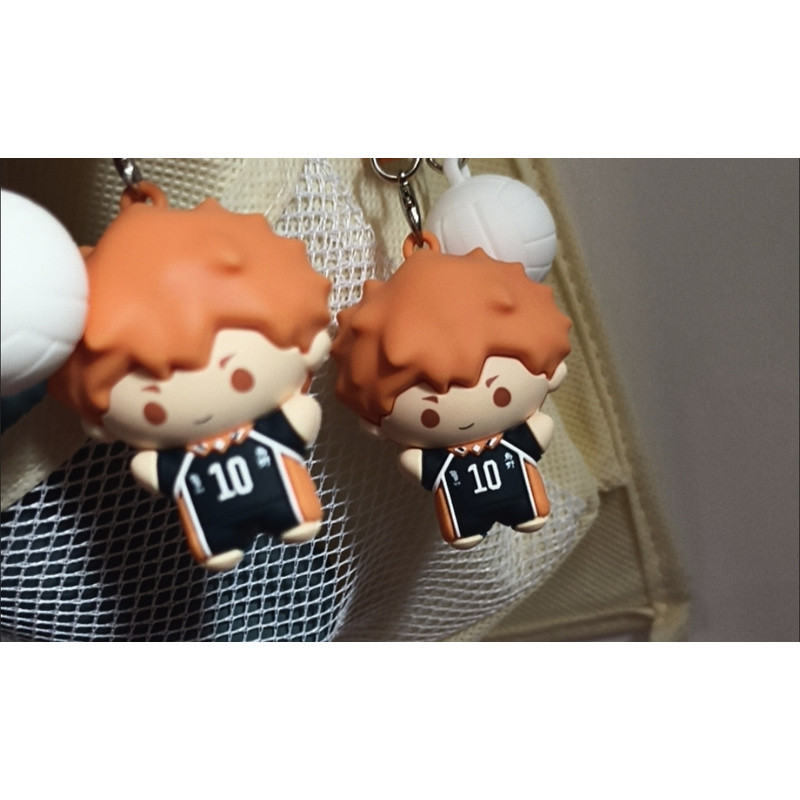 ไฮคิว!! พวงกุญแจ Kawaii Hinata Shoyo Tobio Kageyama Tsukishima Kei Kozume Kenma Kuroo Tetsurou Hang On กระเป๋าอุปกรณ์เสริมอะนิเมะตัวเลขพวงกุญแจ ราคา ถูกที่สุด ดีลบีเคเค แกลเลอรีภาพที่ 8