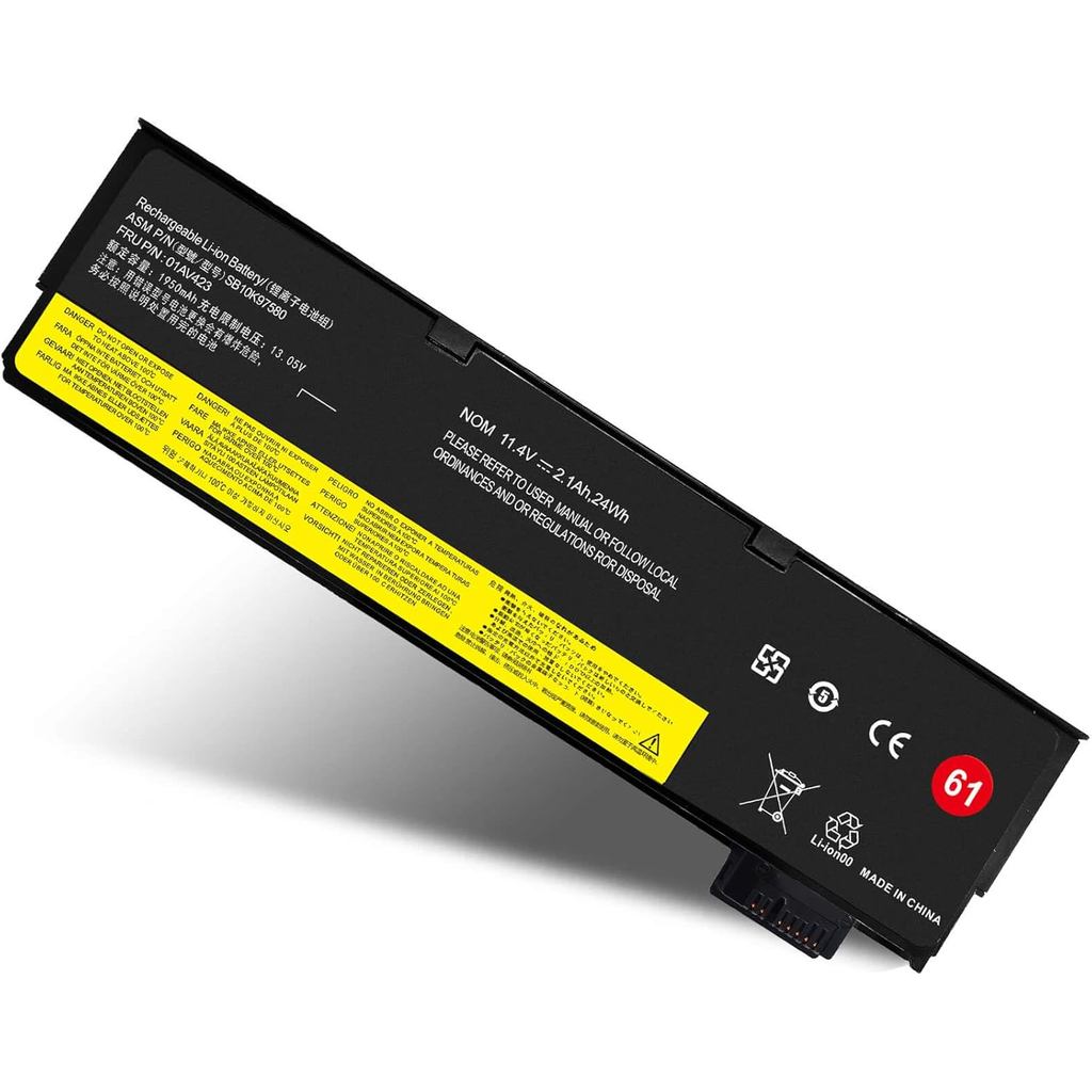 DMKOLLAK 01AV423 01AV424 แบตเตอรี่สําหรับ Lenovo ThinkPad T480 T470 T580 T570 P51S P52S A485 A475 TP