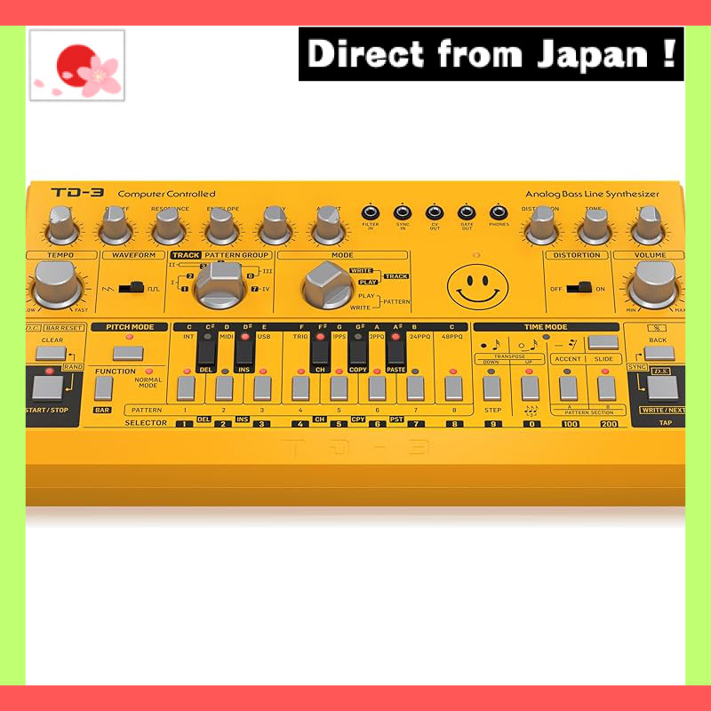 Behringer Analog Bass Line Synthesizer TD-3-AM【Japan Original】