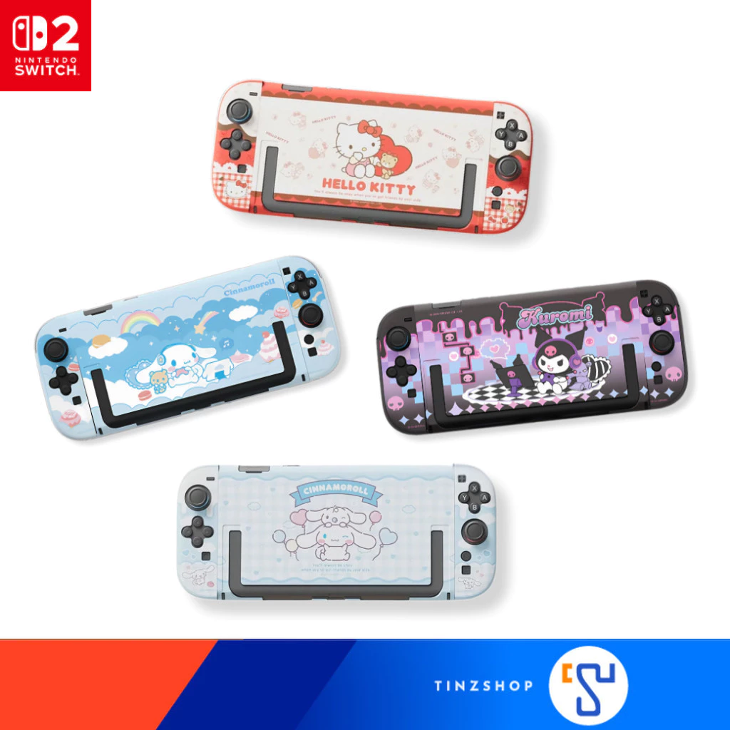 [ส่งด่วน] [Switch2] GeekShare x Sanrio Protective Case For NintendoSwitch2 : เคส ลายซานริโอ้ ใส่นินเทนโด้2 : Tinzshop
