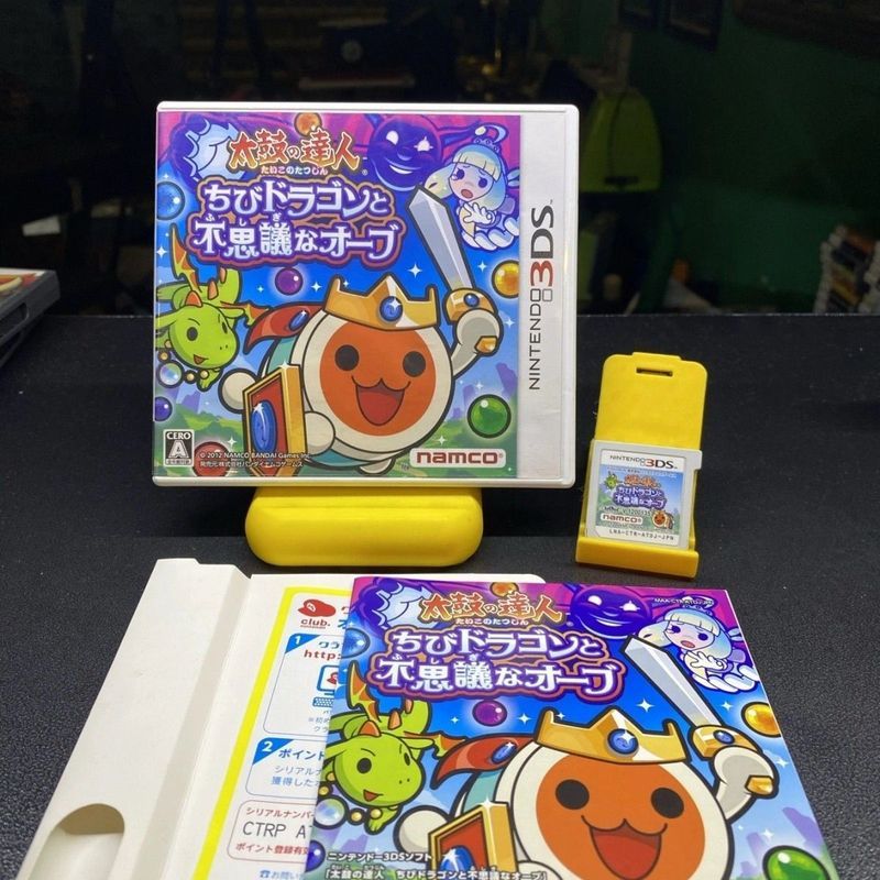 การ์ด Nds การ์ด 3ds 3DS เทปคาสเซ็ตแท้ Taiko Master Little Dragon และ Incredible Jewel J