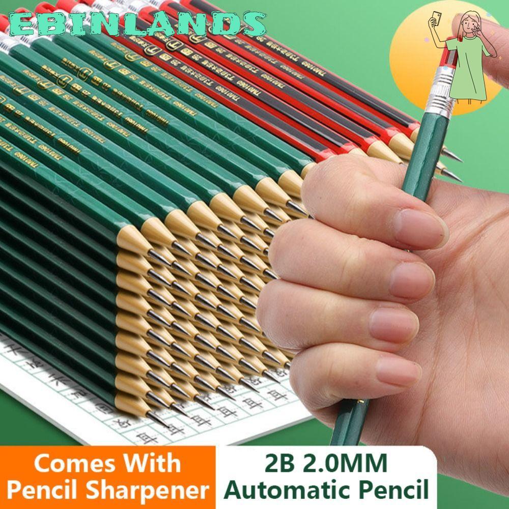 EDONLANDSFA ดินสออัตโนมัติ, Sketch Drawing Writing Tool Press Type ดินสอกด, กันลื่นมาพร้อมกับ Sharpe