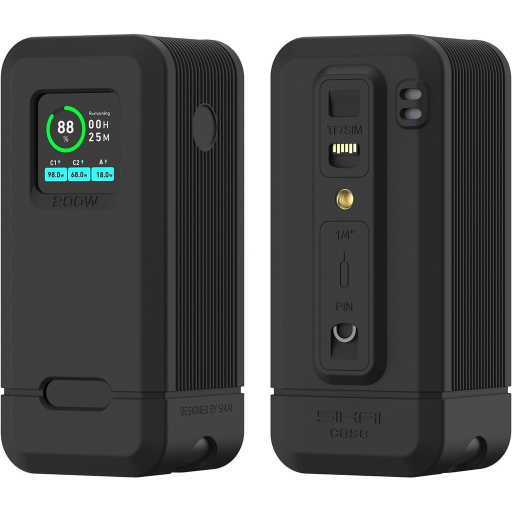 อาหารเสริม Pure รองรับ AdvancedSilicone Case สําหรับ Anker Prime Power Bank 20,000mAh 200W 1/4 นิ้ว 