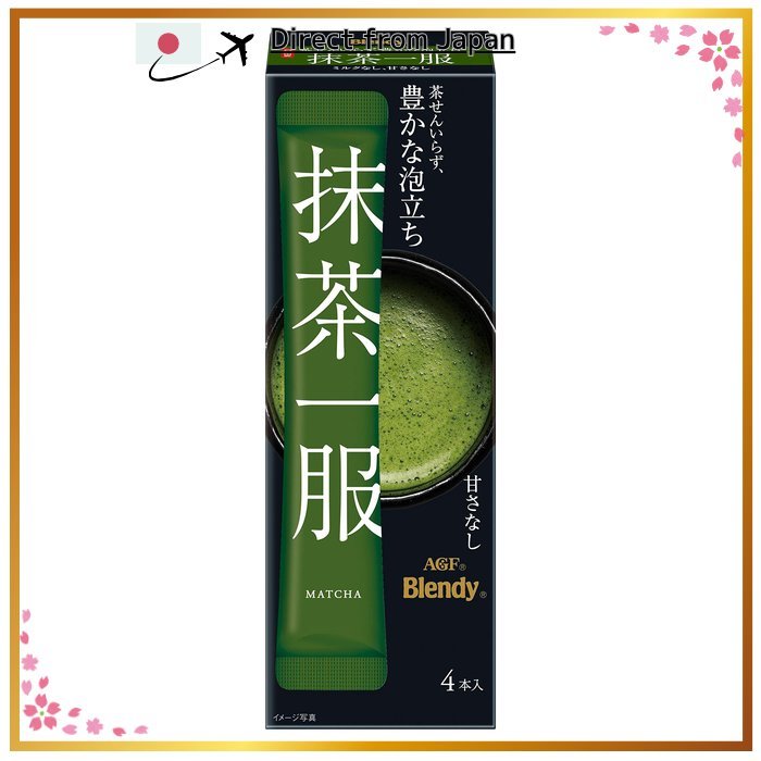 AGF Blendy Matcha Ippuku 【Direct From Japan】
