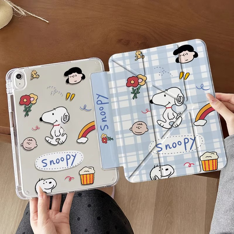 Y พับเหมาะสําหรับ IPad เคสป้องกัน Gen10 2025 Pro Gen11 A16 Gen5/6 Air7 2024 Pro Gen7/8/9 Mini6 ทนทาน IPad เคสป้องกัน