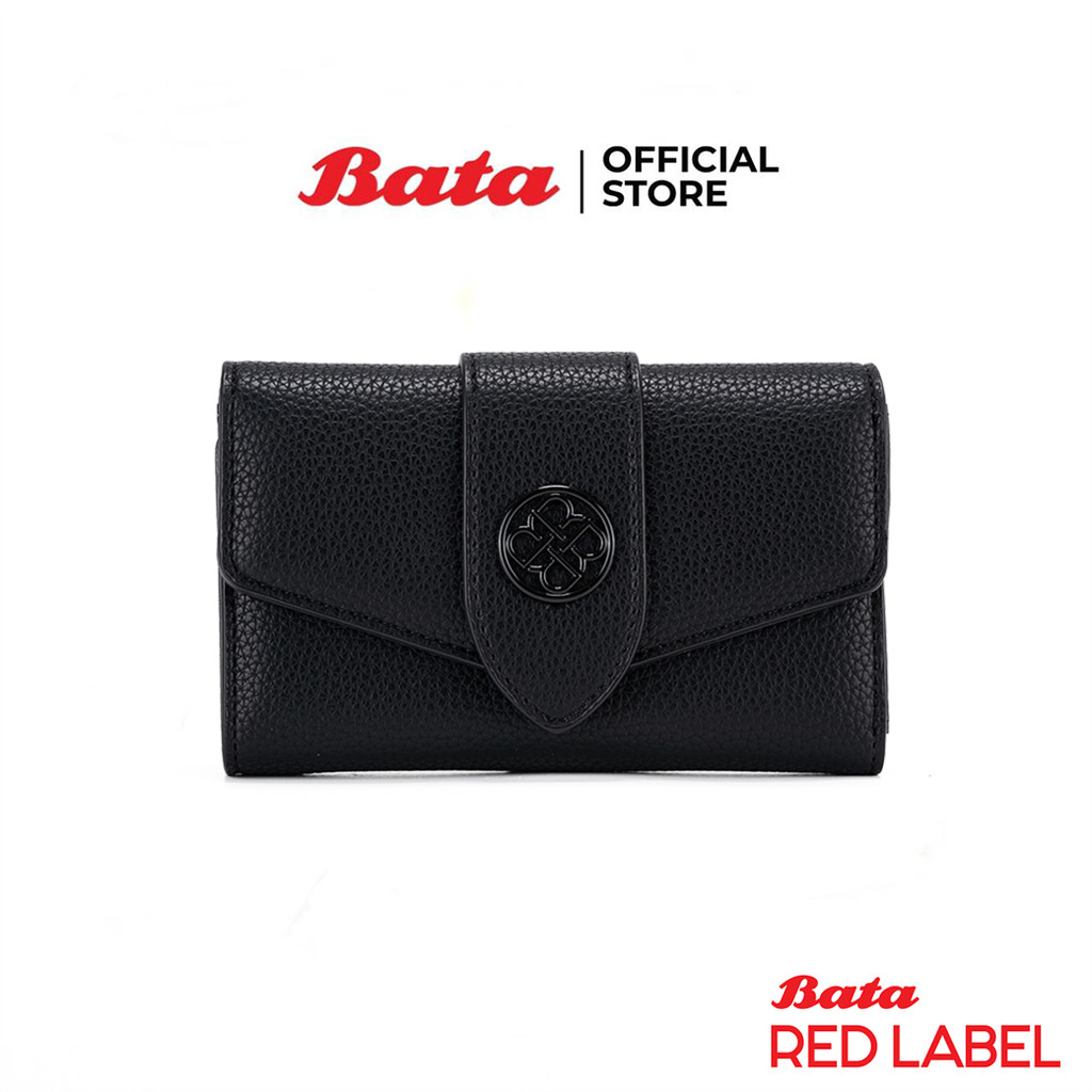 Bata บาจา Red Label กระเป๋าสตางค์ผู้หญิง รุ่น BENAH สีน้ำตาล 9044974 สีดำ 9046974