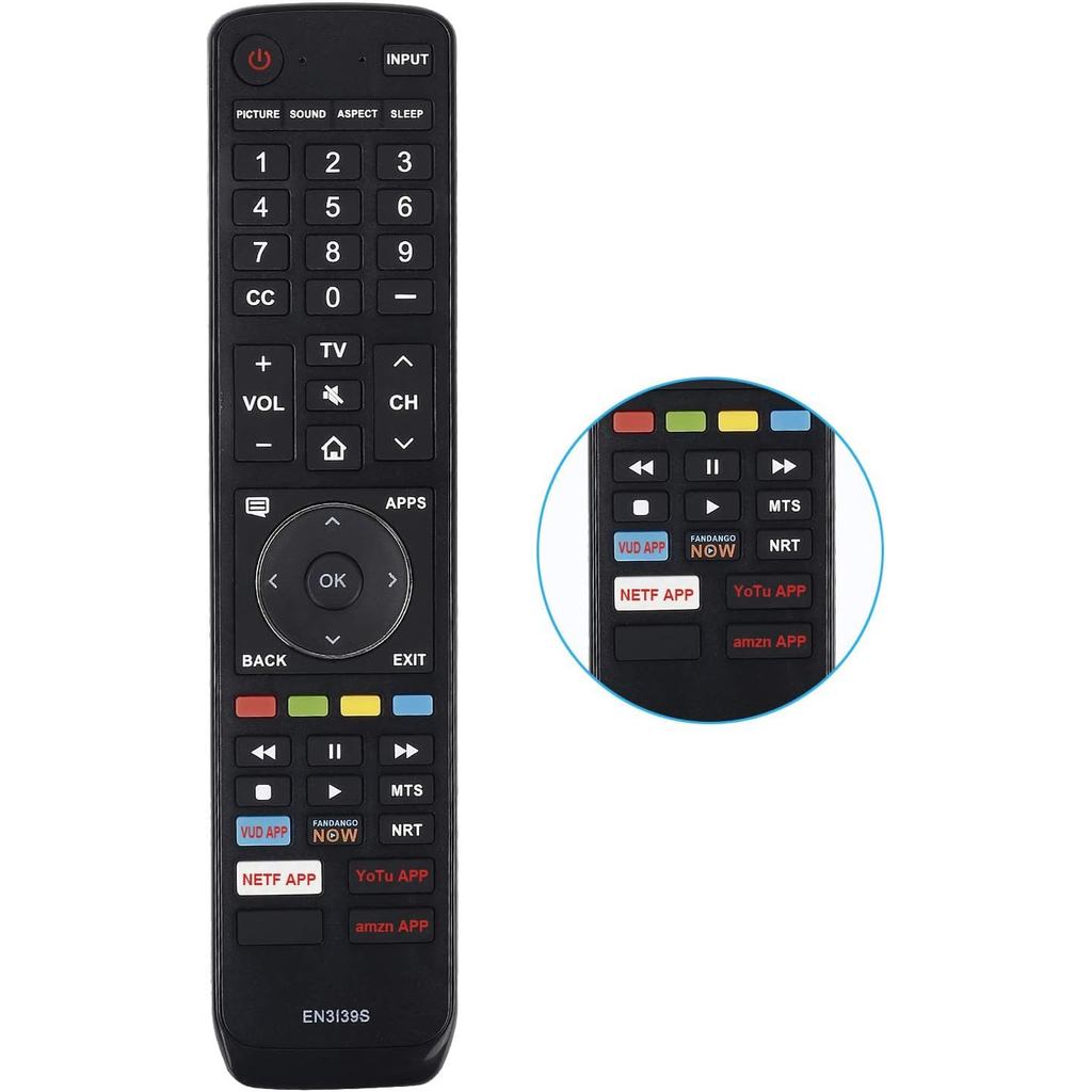 ใหม่ EN3139S รีโมทคอนโทรลสําหรับ Sharp สมาร์ท LED TV LC-55P6000U LC-50P7000U LC-43N7002U LC-65P8000U