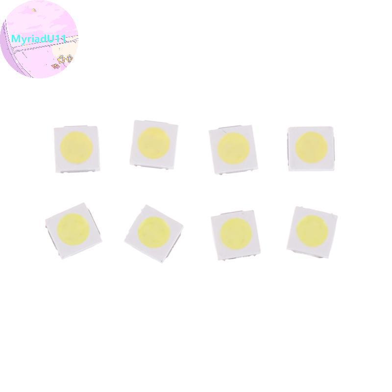 MyriadU 100 ชิ้นสําหรับ Backlight High Power LED 2W 3.0-3.4V/6.0-6.4V 3030 94LM Cool White LCD Backl