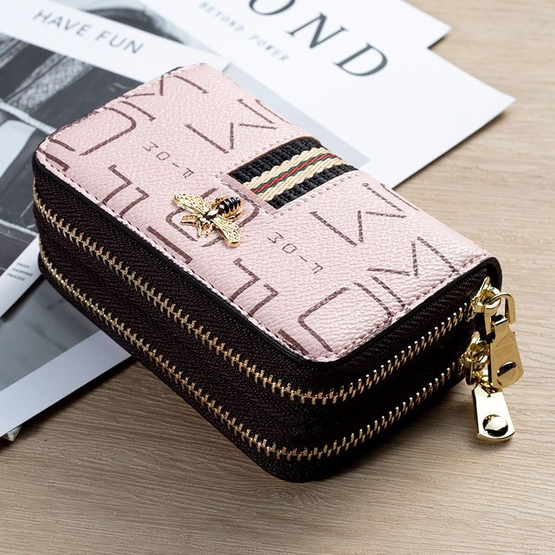 Little Bee Card Holder ขนาดเล็กน่ารัก กันขโมยกับการลบข้อมูลบัตร สำหรับผู้หญิง