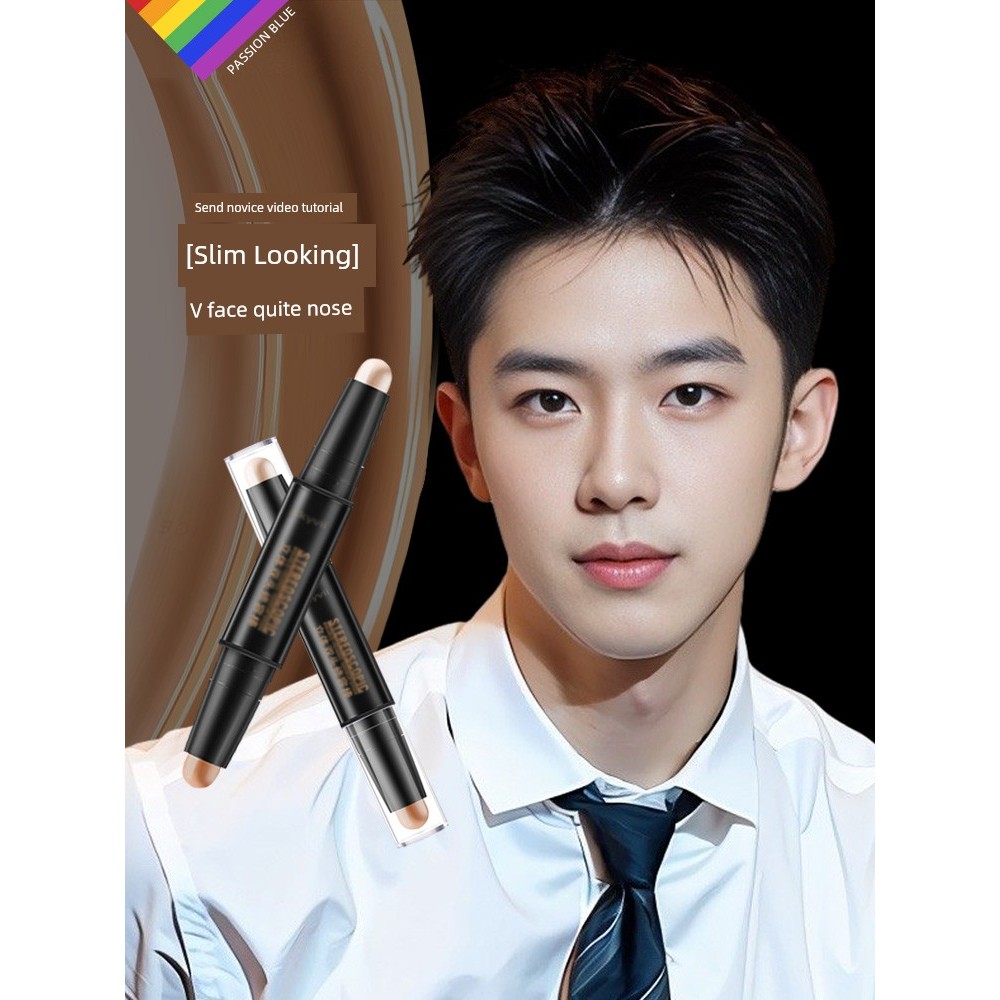 contour คอนทัวร์ Shock Blue Contour Shadow Powder Abs Clavicle Contouring Stick
