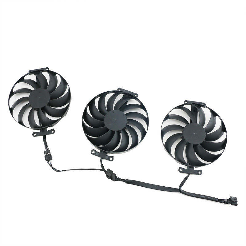 เหมาะสําหรับ Asus ROG STRIX 3060Ti 3070 3080 3090 6700xt 6800 Raptor พัดลม