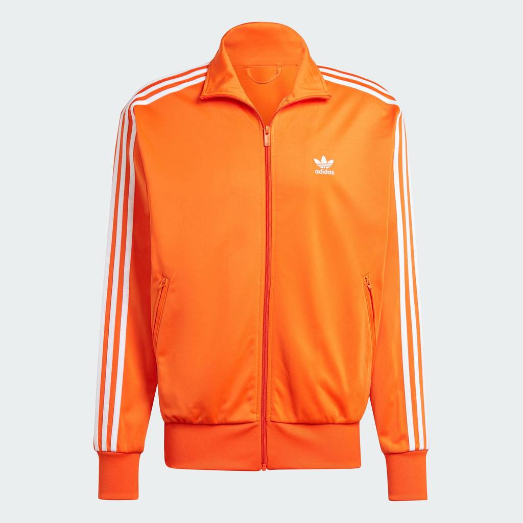 adidas ไลฟ์สไตล์ เสื้อแทรค Adicolor Classics Firebird ผู้ชาย สีส้ม IR9902