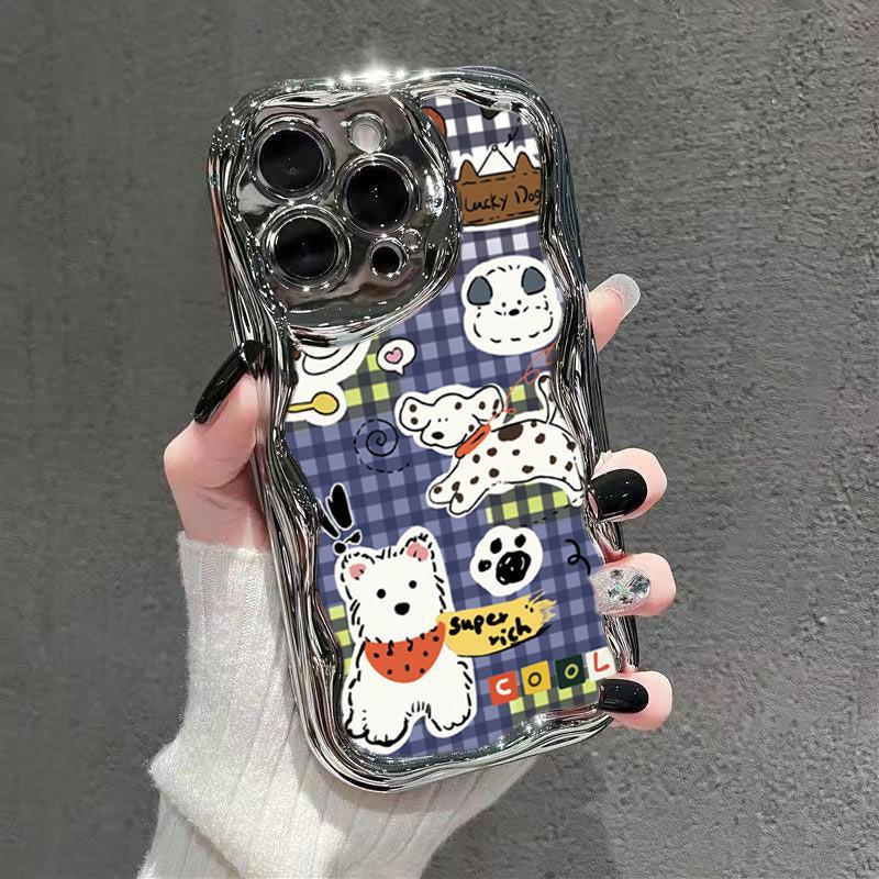 เคสโทรศัพท์,เซอร์ไพรส์ลูกสุนัข West Highland, เหมาะสําหรับ iPhone13, 17, 12, 16, 14, 11, 15, 15PLUS,