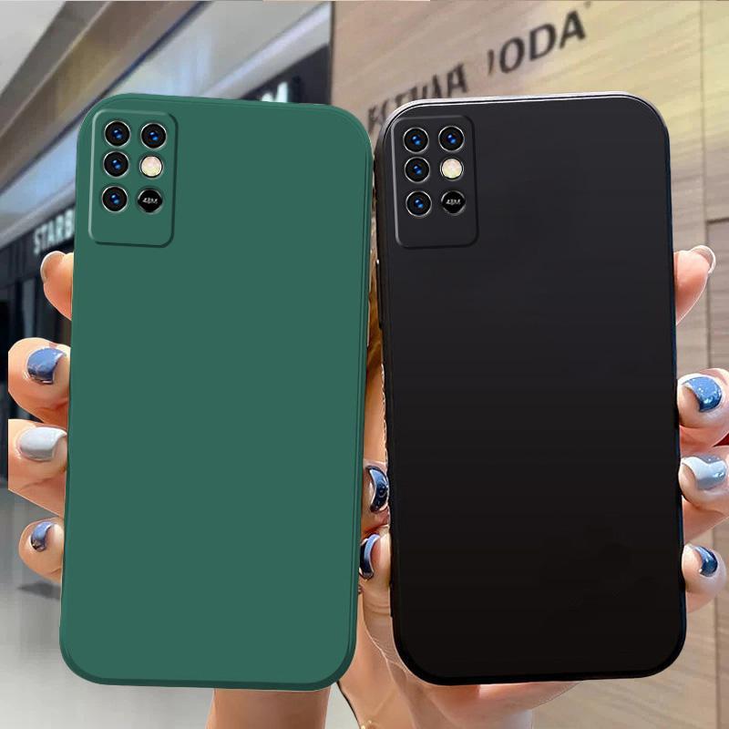 เคส For Infinix Note8 / X692 YTCS TPU เคสมือถือเรียบสีพื้น