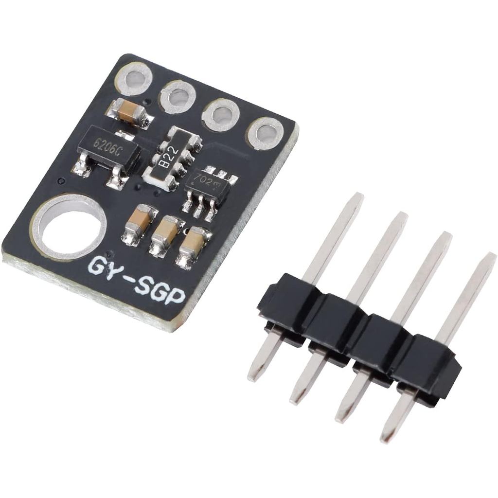 GY-SGP30 Gas Sensor, Air Quality Carbon Dioxide Formaldehyde Monitoring TVOC CO2 Gas Sensor Module, 