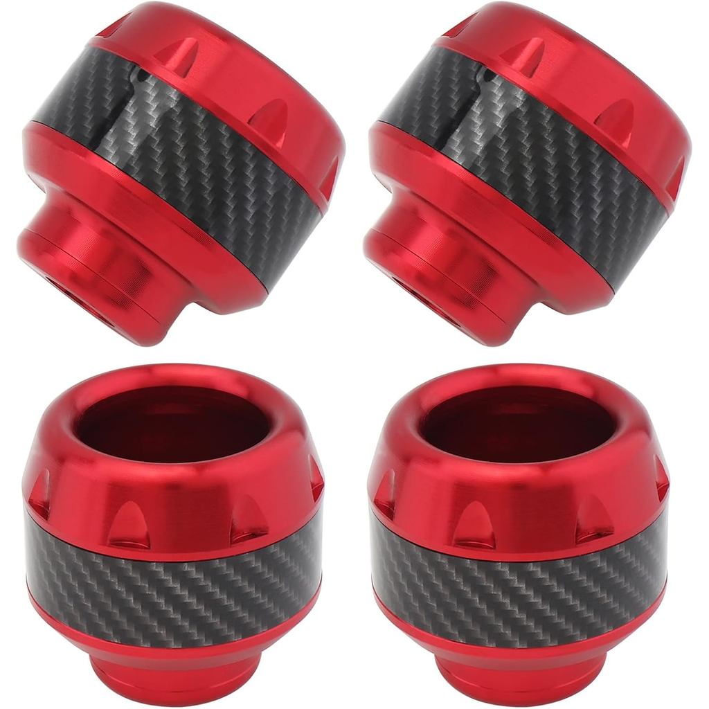 Windance 4pcs Universal Fork Frame Sliders Crash Protectors Wheel Crash Protector Falling Protection