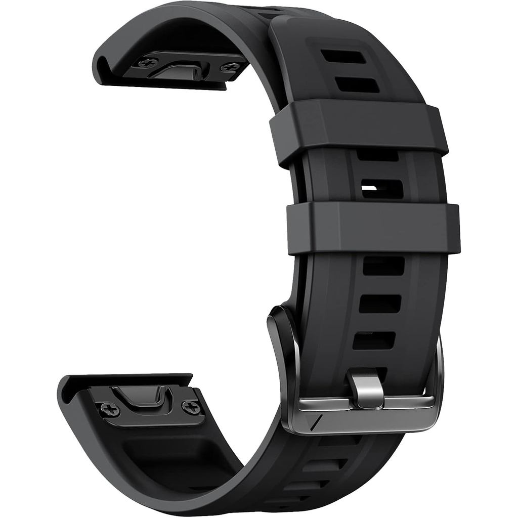ANCOOL Compatible with Garmin Fenix 6S/5S/7S Watch Band, 20mm Soft Silicone Watch Band Replacement f