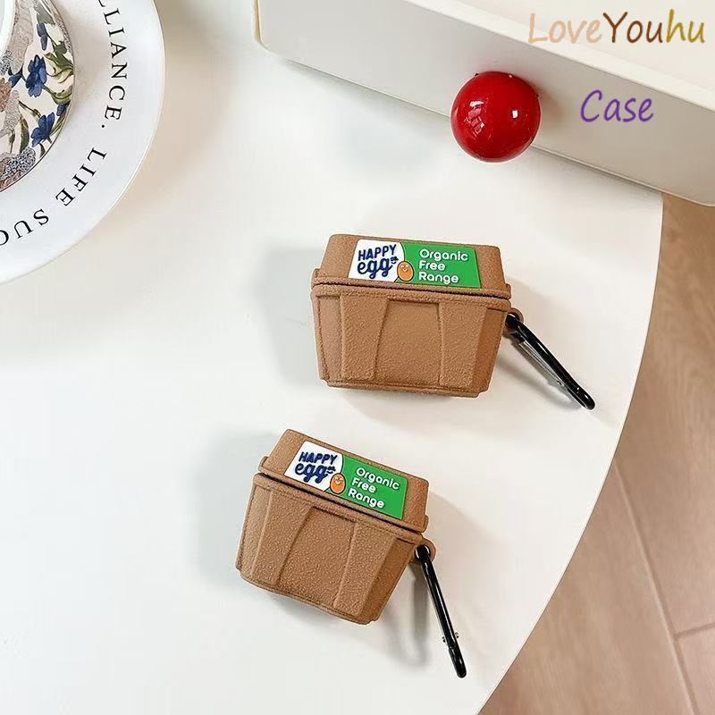 Loveyouhu สําหรับ GOOJODOQ J201 J206 J228 J229 หูฟัง Creative กล่องไข่รูปแบบ