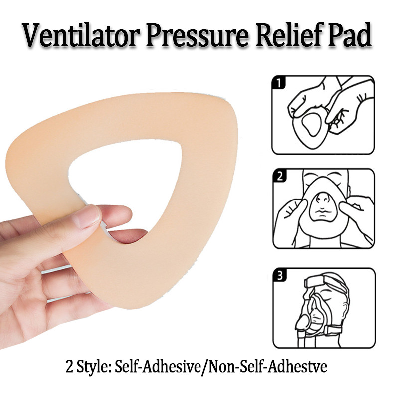 Ventilator Mask Isolation Pad Anti-Indentation Pressure Relief Pad CPAP Mask Accessory