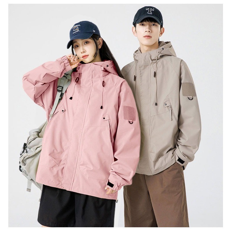 PannoFluxus ชุดจู่โจมผู้ชายสไตล์ญี่ปุ่นสไตล์ฮาราจูกุกีฬากลางแจ้งคุณภาพสูงเป็นกลาง - รูปที่ 3