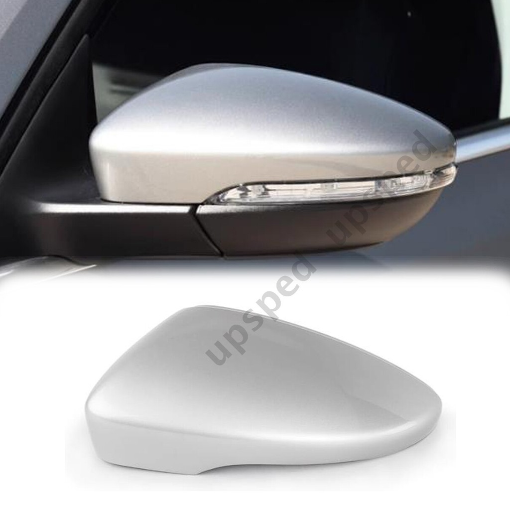 Silver ด้านซ้ายด้านหลังดูกระจกฝาครอบสําหรับ VW CC VW EOS Scirocco 2012-2016