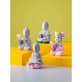 พร้อมส่ง🇹🇭 MTA. Amitofo fo了u Buddhist Trendy Art Toy Blind Box（กด6ชิ้น=1box）