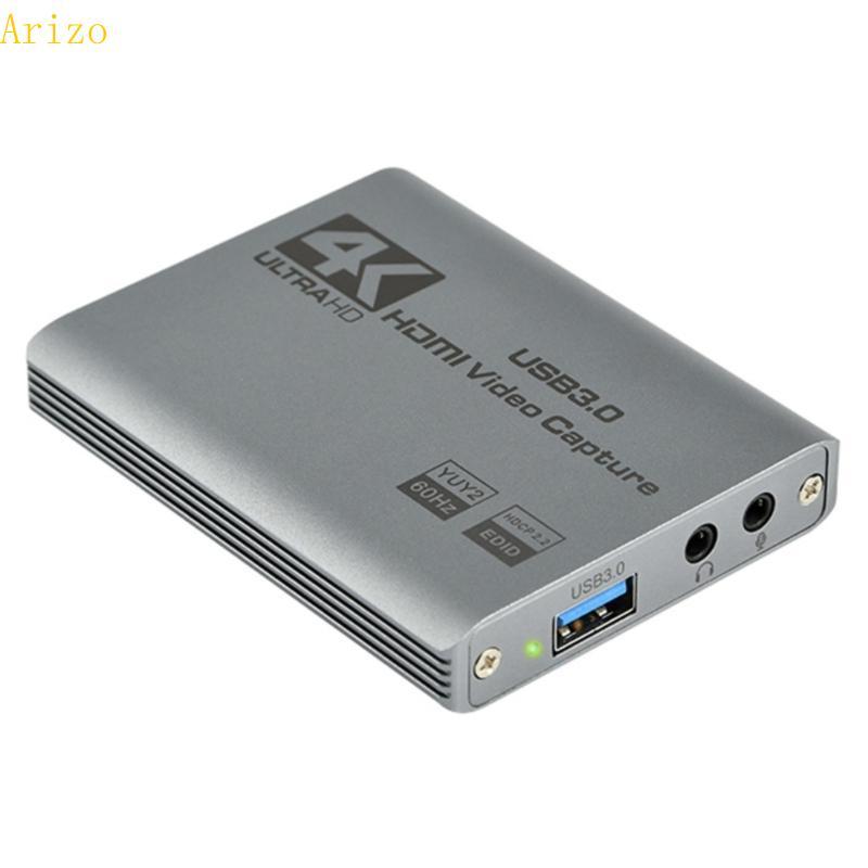 Arizo USB Video Capture Card ตัวแปลงดิจิตอล USB 3 0 ถึง HDTV Video Record Capture