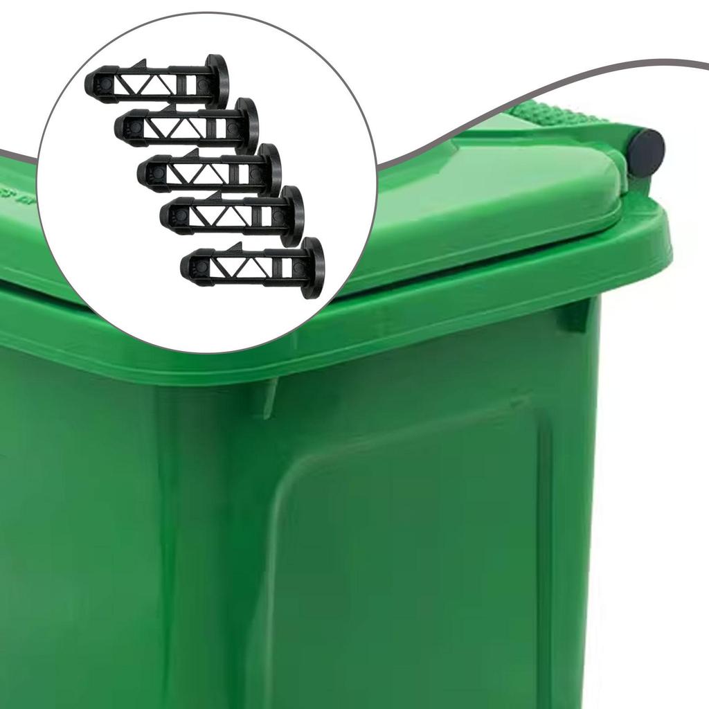 [Whgirld8] 5 ชิ้น Wheelie Bin ฝาปิดบานพับ Pins, ฝาครอบถังสําหรับถังขยะเชิงพาณิชย์กลางแจ้งถังขยะถังขย
