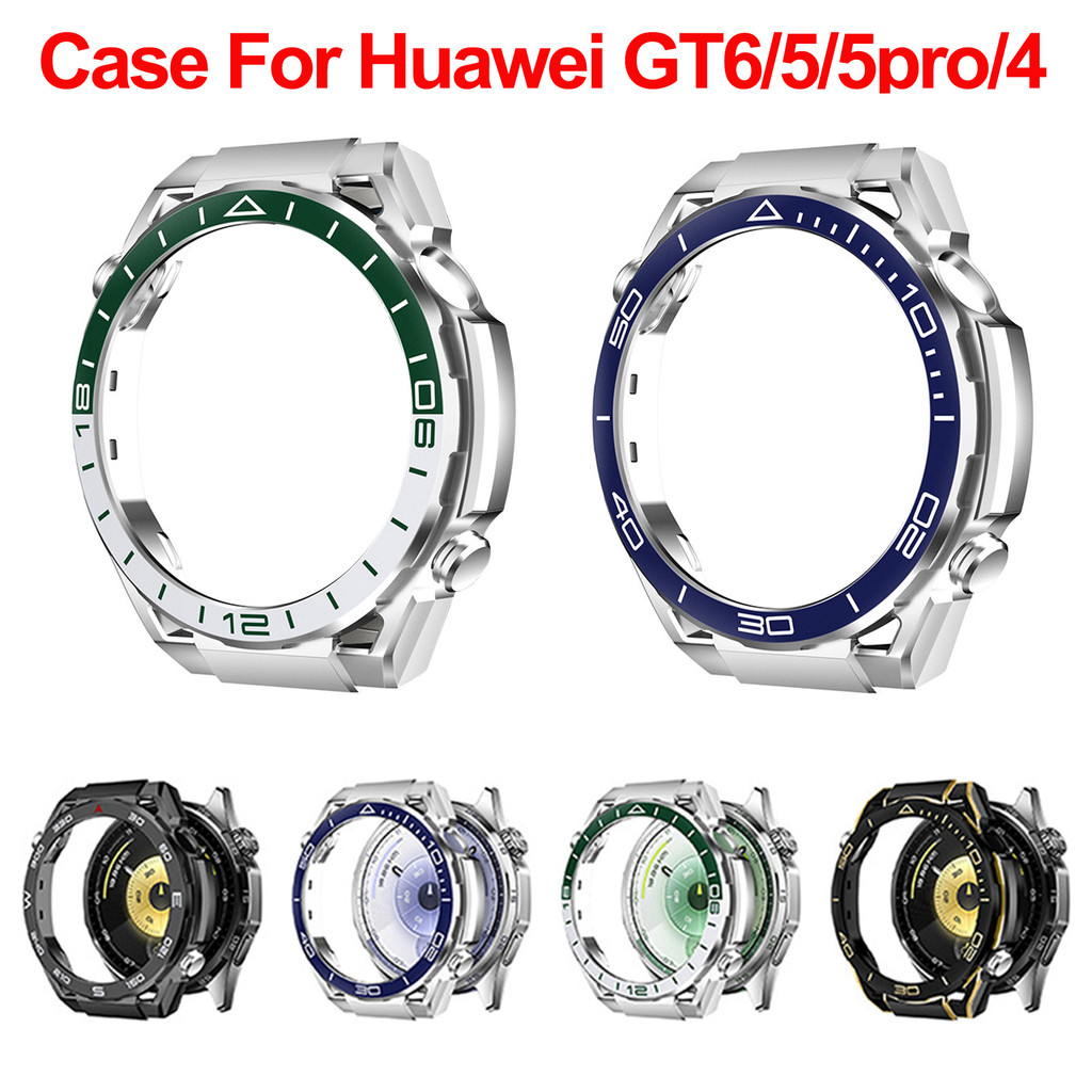 กรณี พีซี สําหรับหัวเว่ยนาฬิกา GT6 gt5 มือโปร gt5 GT4 46มิลลิเมตรอุปกรณ์เสริมที่มีคุณภาพสูงปกอัปเดตเพื่อสุดยอดเกราะป้องกันผิวบั