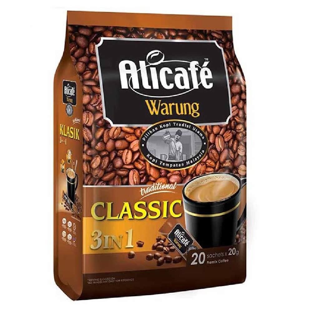Power Root Alicafé Classic 3 in 1 Premix Coffee 400g (6 Count)