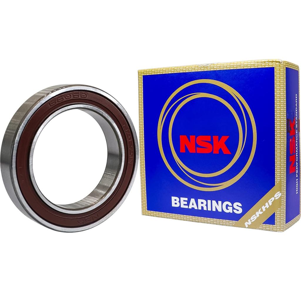 Nsk Bearings 6805DD 6805-2RS 25X37X7mm Double Rubber Sealed Ball Bearings Pre-Lubricated Made in Jap